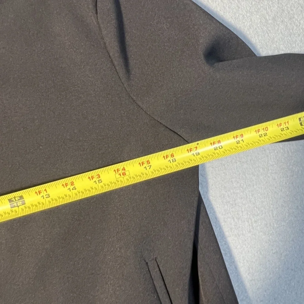 Crosby‎ Women's Black Full Zip Bomber Jacket Cropped Lightweight Size M